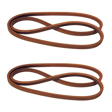 RAParts 1093388 Two 2 New Pump Drive Belts For Zero Turn Lawn Mowers