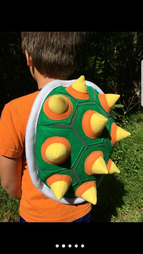 Pin On Bowser Bowser Costume King Koopa Costume Bowser Backpack