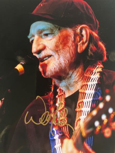 Willie Nelson signed photo. GFA authenticated | EstateSales.org