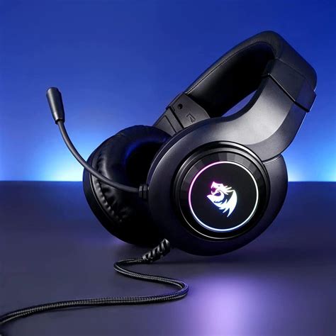 Redragon H260 HYLAS RGB Gaming Headset Stereo Black HardwareMarket