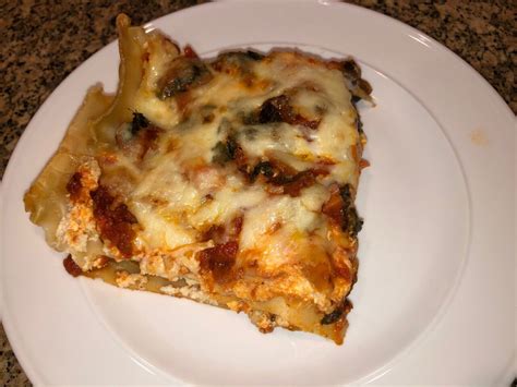 Spinach and Mushroom Lasagna – Sunday Cooking Channel