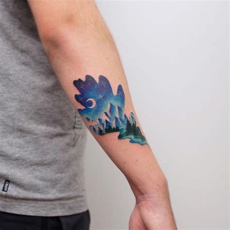 Watercolor fish tattoo - Tattoogrid.net