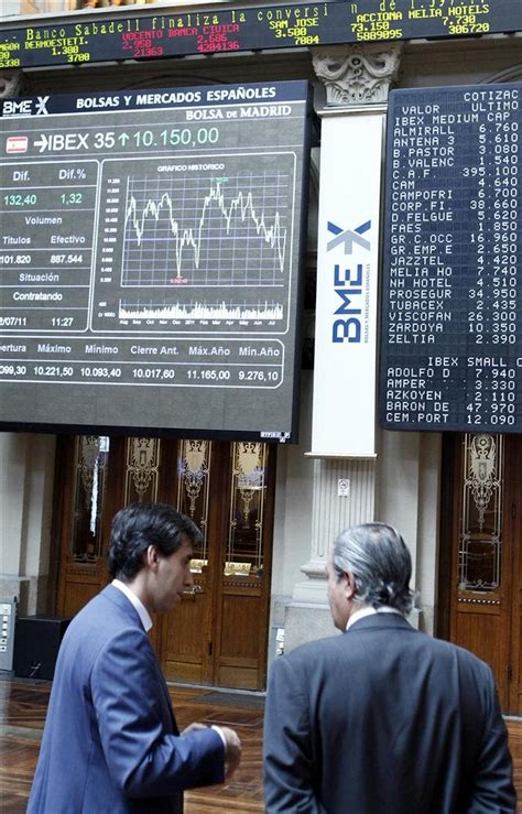 La Bolsa Española Baja En La Apertura De La Sesión Un 059 Por Ciento Periodista Digital