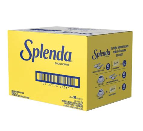 Splenda X Sobres Distribuciones Betell Medell N