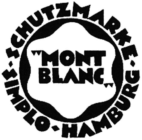 Mont Blanc Schutzmarke Simplo Hamburg Montblanc Simplo Gmbh