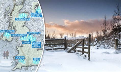 Quite all-white: Where it will snow over Christmas in the UK | Travel ...