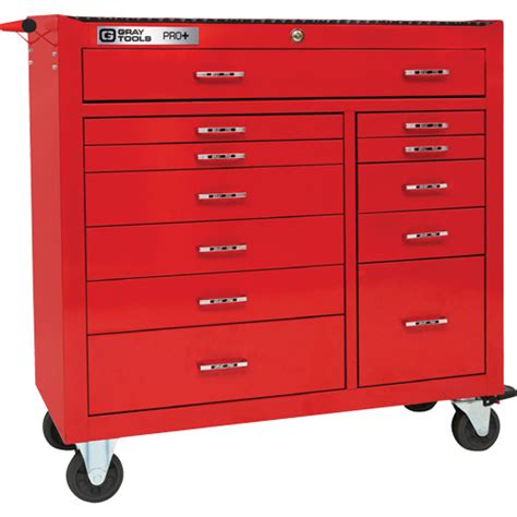 Gray Tools Pro Series Roller Cabinet Drawers W X D