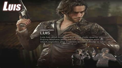 Resident Evil Remake Luis Mercenaries S Ranks Youtube