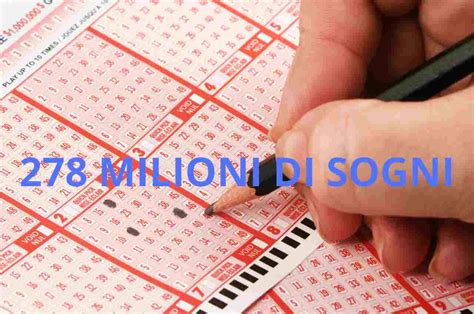 Superenalotto Lotto 10eLotto Simbolotto Million Day Estrazioni