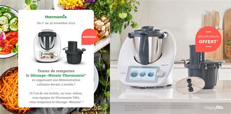 Happymix Offre D Coupe Minute Thermomix