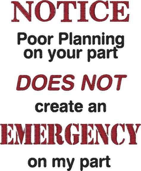 Quotes About Poor Planning QuotesGram