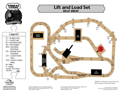 Thomas The Tank Track Layouts Designs At Legacy Station Atelier Yuwa