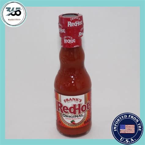 Frank S Red Hot Original Sauce 148 Ml 5 Oz Lazada PH