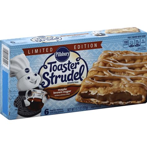 Pillsbury Toaster Strudel Toaster Pastries Maple Brown Sugar