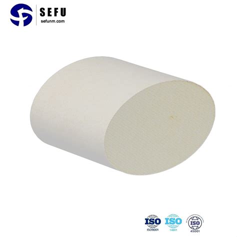 Three Way Catalytic Converter Ceramic Honeycomb Catalyst Substrate For