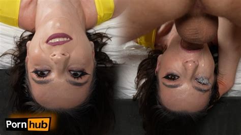 Sloppy Upside Down Throat Fuck Huge Throatpie Beamititik