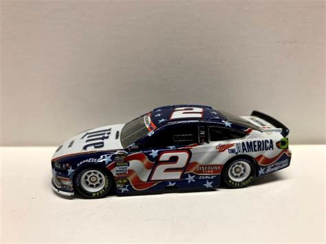 Brad Keselowski 2 Miller Lite Patriotic