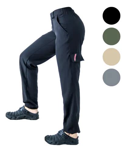 Calça Para Trilha Feminina - Calça Feminina Pesca Trilha C/ Proteção Solar Uv50 Mar Negro ...