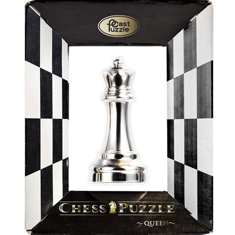 Cast Puzzle „Шахматни фигури“-Царица - Logicbg