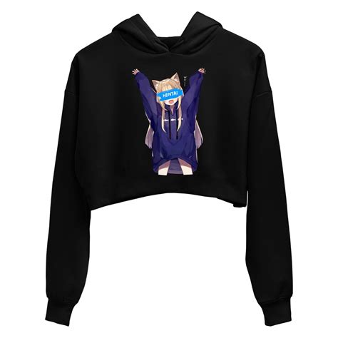 Moletom Cropped Anime Hentai Personagem Shopee Brasil