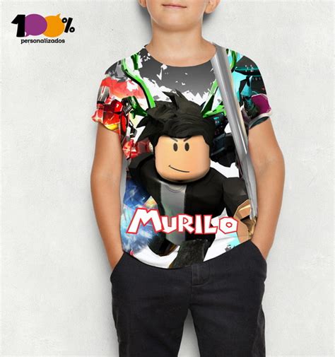 Camiseta Personalizada Roblox Elo7 Produtos Especiais