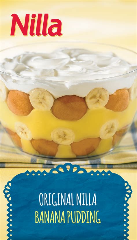 Banana Pudding Recipe On Publix Vanilla Wafer Box Banana Poster