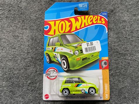 Honda City Turbo II HW Turbo Hot Wheels Etsy
