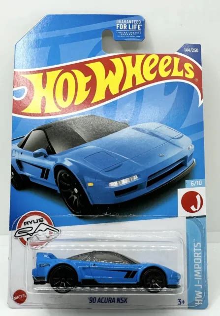 HOT WHEELS HW J Imports 6 10 90 Acura NSX 144 250 Ryu S Rides Jaune