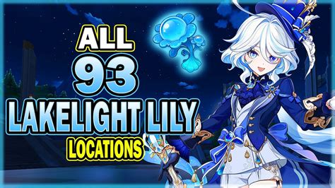 All Lakelight Lily Locations Efficient Farming Route Furina