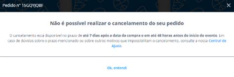 Como faço para cancelar meu ingresso Central de Ajuda Compradores