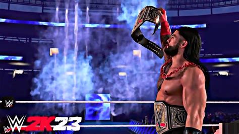 Wwe 2k23 Roman Reigns Summerslam 2023 Entrance 2023ps5 Gameplay