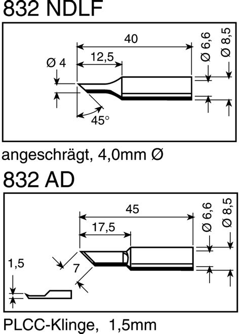 Ad Ersa Ersa X Mm Knife Soldering Iron Tip For Use With