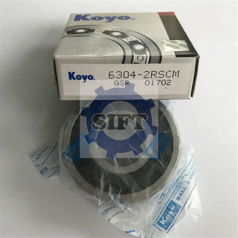Koyo 6304-2RSCM Deep Groove Ball Bearing|KOYO Bearing