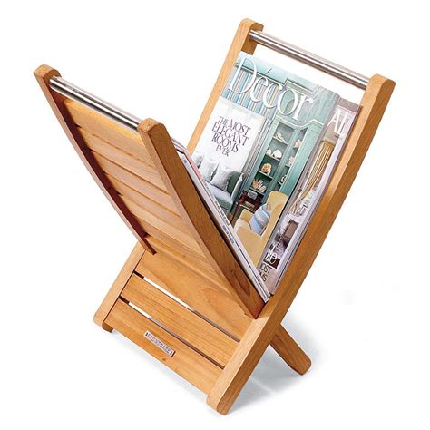 Teak Magazine Rack Frontgate