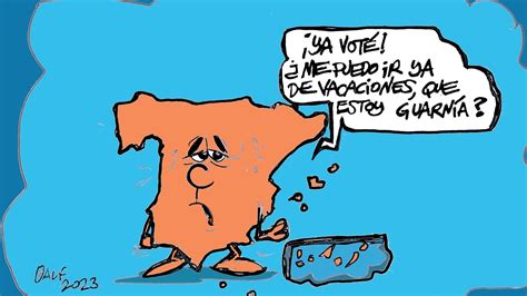 La Llegada De Las Vacaciones Tras Las Elecciones Del 23j En La Viñeta