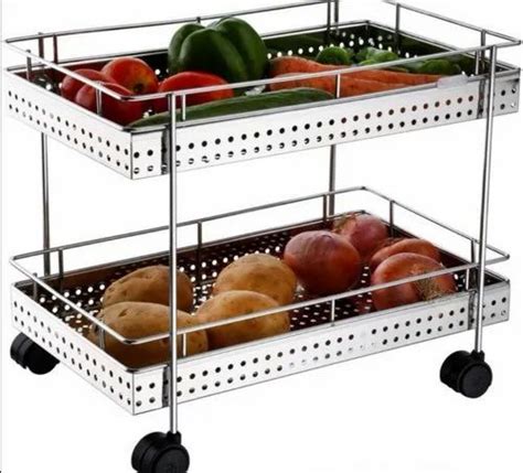 Stainless Steel Shelves Food Ss Kitchen Trolley Size Dimensions