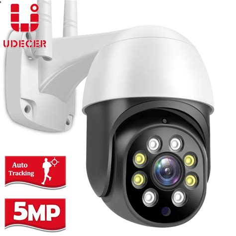 Cam Ra De Surveillance D Me Ext Rieure Ptz Ip Wifi Hd Mp Mp P