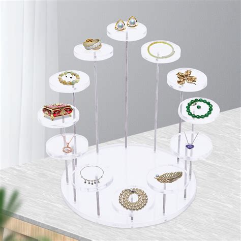 Shop Jewelry Stand Display Organizer Necklace Ring Earring Holder Show Rack Ebay