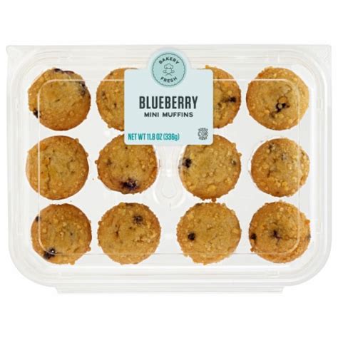 Bakery Fresh Blueberry Muffins Mini Oz Kroger