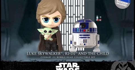 New The Mandalorian Season Hot Toys Cosbaby Figures Revealed