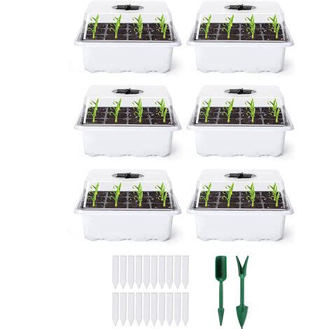 Pack Bac Semis Mini Plateau Semence Serre Potager Pour Semis