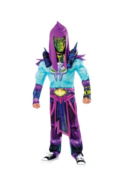 He Man Masters Of The Universe Skeletor Deluxe Child Costume Item