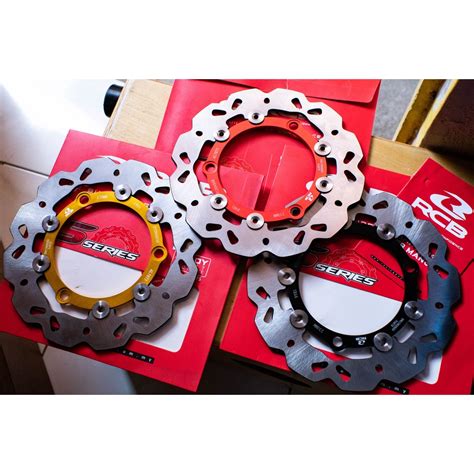 RCB S Series Alloy Front Disc 230MM AEROX V1 V2 NMAX V1 V2 FRONT