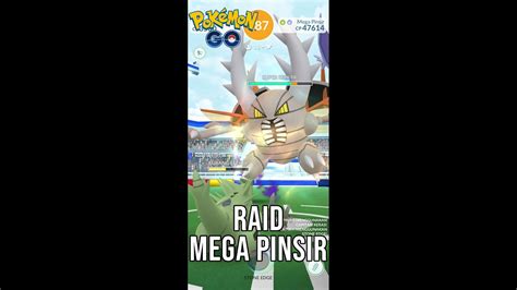 Raid Mega Pinsir Pokemon Go Indonesia Youtube