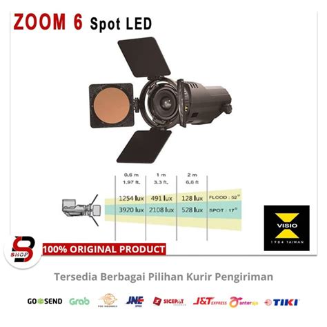 Jual Lampu Led Spot Light Visio Zoom 6 Lth 12 Shopee Indonesia