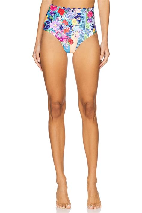 Agua Bendita Alicia Vessel Bikini Bottom In Multicolor REVOLVE