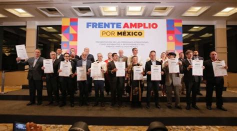 Frente Amplio Por México Concluye Recolección De Firmas Para Sus