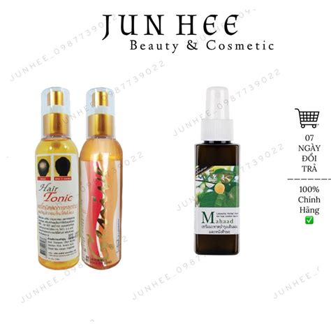 JUNHEE AUTH Xịt mọc tóc MAHAAD GENIVE HAIR TONIC THAILAND CHÍNH