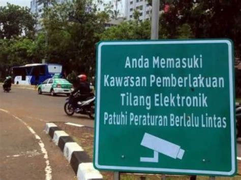 Pasal Etle Untuk Pemotor Dan Sederet Lokasi Cctv E Tilang Di Jakarta