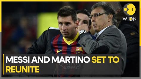 Lionel Messi Gerardo Martino Set To Reunite At Inter Miami Latest